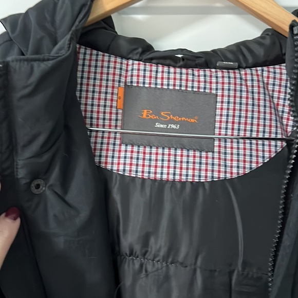 Men’s size small Ben Sherman black winter parka. - Picture 4 of 6